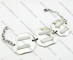 Fashion Shiny Stainless Steel bracelet -JB140043 Fashion Shiny Stainless Steel bracelet -JB140043