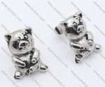 Stainless Steel Pig Earring - JE050069