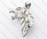 Stainless Steel Wolf Pendant - JP420039