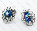 Flicke Imitation Brilliant Stainless Steel Earring JE410009