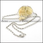 Stainless Steel Necklace -n000296, size is