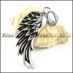 Wing Stainless Steel Pendant - p000154 Wing Stainless Steel Pendant - p000154