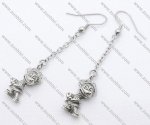 Female Mouse Stainless Steel earring - JE050150