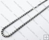 Stainless Steel Square Necklace - JN370002