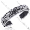 Two Dragons playing with a pearl Steel Bangles - JB350028