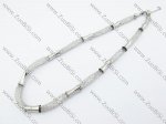 Stainless Steel net chainnecklace -JN020432