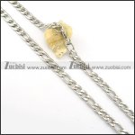 Stainless Steel Necklace -n000288, size is