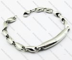 Stainless Steel Bangle - JB150010 Stainless Steel Bangle - JB150010
