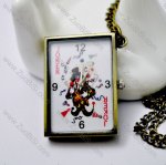 Vintage Ghost of Poker Pocket Watch Chain - PW000071-1 Vintage Ghost of Poker Pocket Watch Chain - PW000071-1