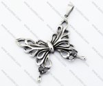 Stainless Steel Casting Butterfly Pendant - JP090412