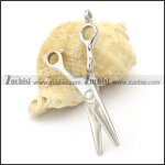 Stainless Steel Scissors Pendant -p000328 Stainless Steel Scissors Pendant -p000328