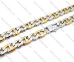 Stainless Steel Necklace -JN200037 Stainless Steel Necklace -JN200037