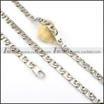 Stainless Steel Jewelry Set -s000656