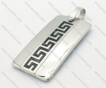 Stainless Steel Pendant - JP120006 Stainless Steel Pendant - JP120006