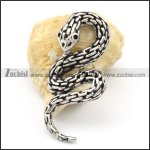 Stainless Steel Snake Pendant -p000312 Stainless Steel Snake Pendant -p000312