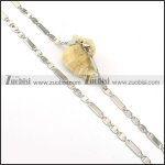 Stainless Steel Necklace -n000302, size is