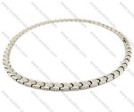 Stainless Steel Magnetic Necklace - JN250006