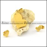 Stainless Steel jewelry set -s000445
