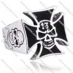 Black Friday Thirteen Stainless Steel Ring - JR350125