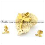 Stainless Steel jewelry set -s000459