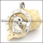 Stainless Steel Horse Pendant -p000313 Stainless Steel Horse Pendant -p000313