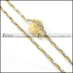 Stainless Steel Necklace -n000306, size is Stainless Steel Necklace -n000306, size is
