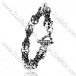 Fire Stainless Steel Bangles - JB350048