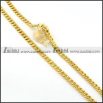 Stainless Steel Necklace -n000258, size is Stainless Steel Necklace -n000258, size is
