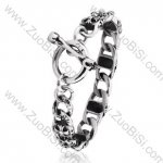 Cross Bracelet in 316L Stainless Steel - JB350050