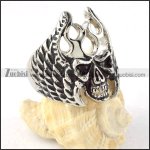 Devil Ring in Stainless Steel - r000297