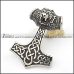 Big Stainless Steel Leo Pendants -p000345 Big Stainless Steel Leo Pendants -p000345