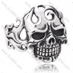 Fire Skull Devil Stainless Steel Bangles - JB350039