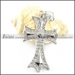 Stainless Steel Cross Pendant - p000167