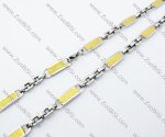 Stainless Steel necklace -JN020173