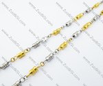 Stainless Steel necklace -JN020100
