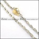 Stainless Steel Necklace -n000253, size is Stainless Steel Necklace -n000253, size is