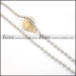 Stainless Steel Necklaces -n000129 Stainless Steel Necklaces -n000129