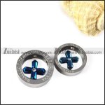 Couple Pendants of I'll Always Be Yours now and forever in Blue