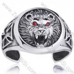 Large Tiger Stainless Steel Bangles - JB350045