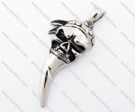 Stainless Steel Ghost Pendant - JP420045
