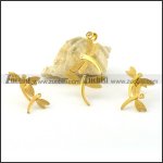 Stainless Steel Jewelry Set -s000494