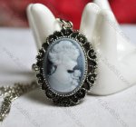 Vintage Gun Metal Elegant Pairs Pocket Watch Chain for Ladies -
