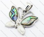 Fashion Stainless Steel Butterfly Pendant - JP160089
