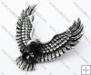 Stainless Steel Silver Hawk Pendant - JP370056