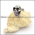 Stainless Steel Skull Earrings -e000142