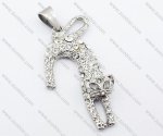 Kitty Cat Stainless Steel pandant - JP051125