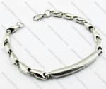 Stainless Steel Bangle - JB150011 Stainless Steel Bangle - JB150011