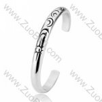 Fancy Ladies' Stainless Steel Bangles - JB350007