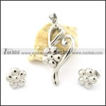Stainless Steel Jewelry Set -s000586