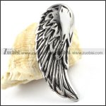 Stainless Steel Wing Pendant - p000162 Stainless Steel Wing Pendant - p000162